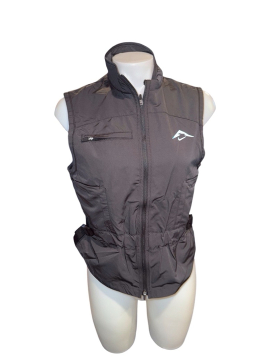 Nike Jackets & Blazers - Women's Nike gold rain Vest Size s black